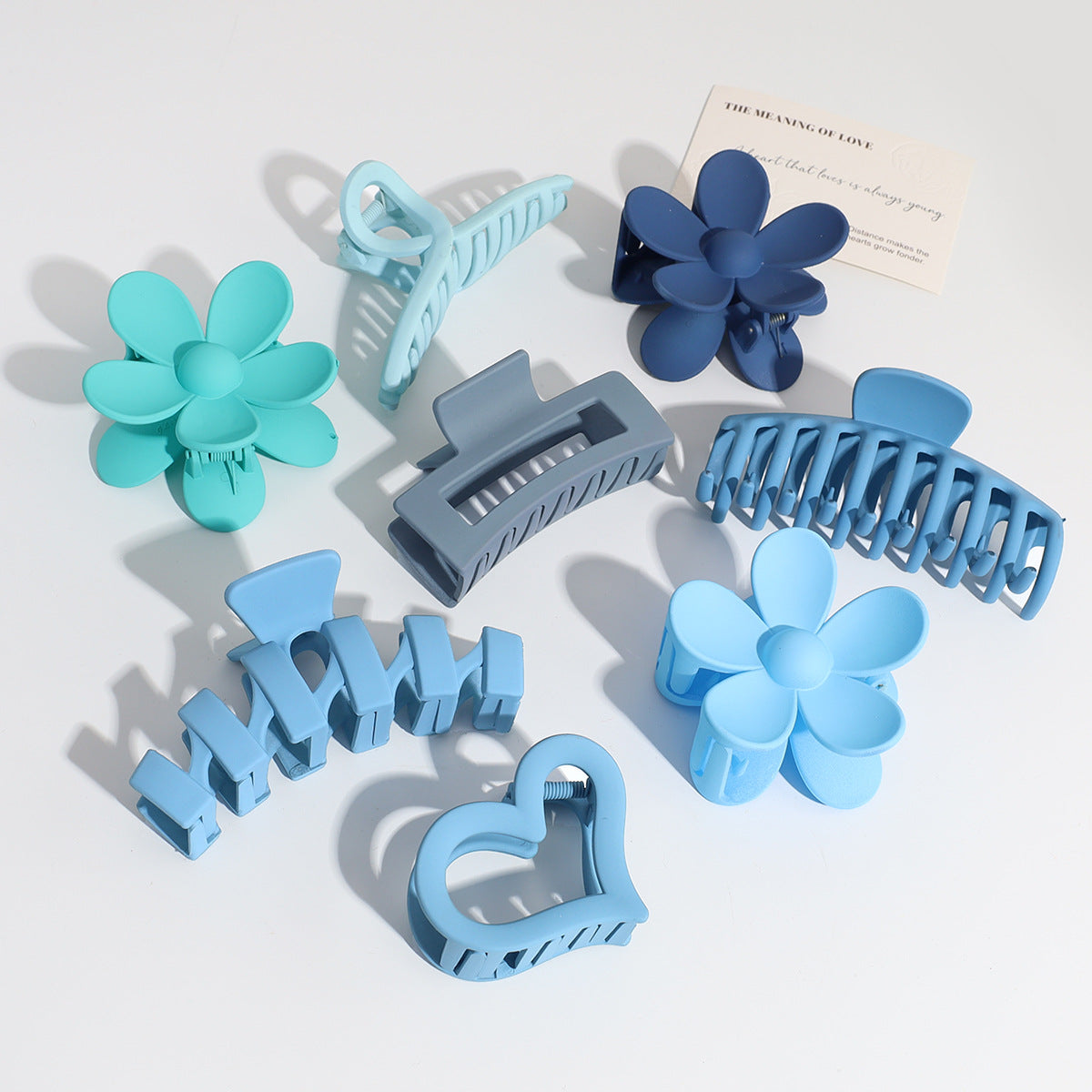 Wholesale Flower Clip Love Shark Clip Hair Clip